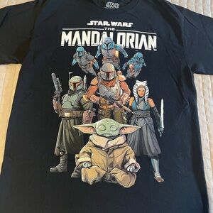 Star Wars The Mandalorian Mens T-shirt M Official